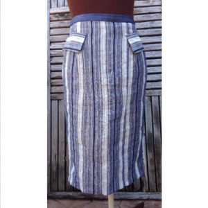 ANTHROPOLOGIE EVA FRANCO PENCIL SKIRT SZ 2 W28"